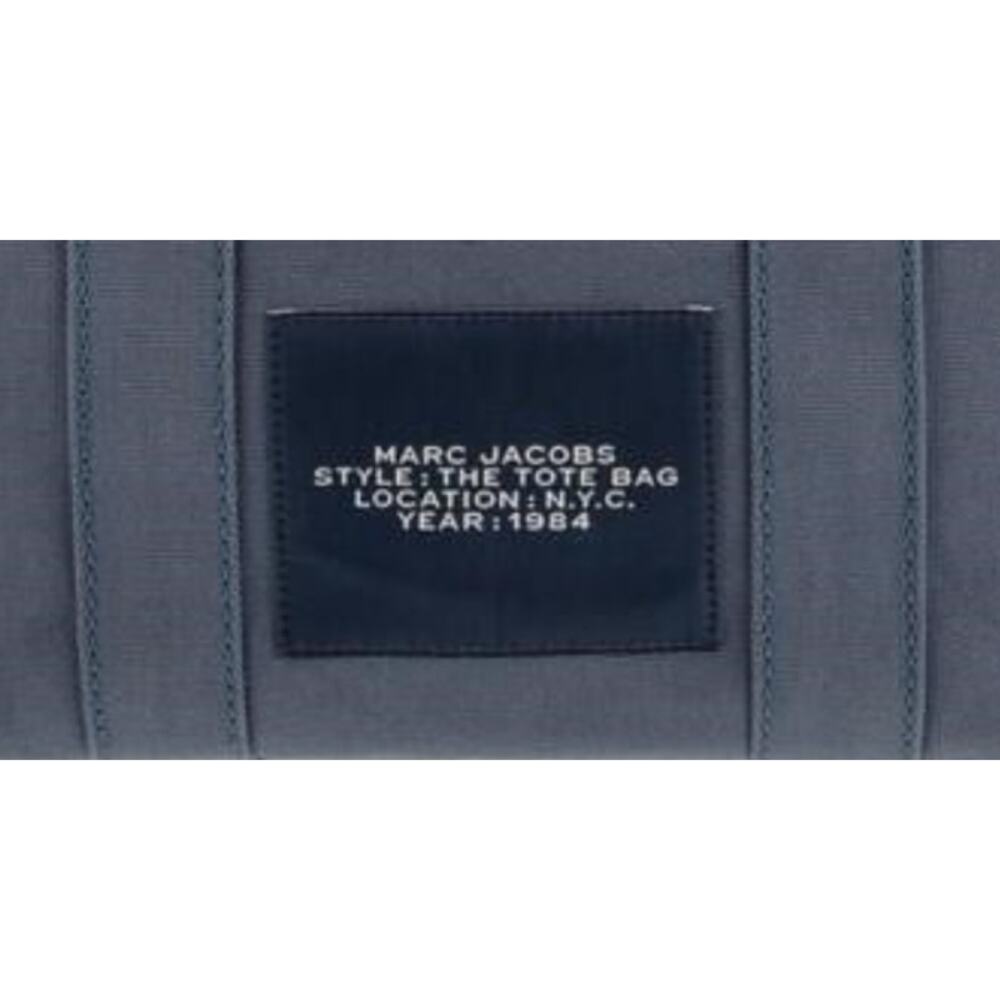Marc Jacobs Luxury The Tote Bag Green Canvas & Gunmetal Messenger Bag (MJXX126) - Picture 4 of 6